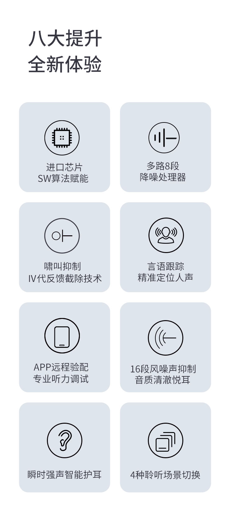 耳内式助听器冰霜银3代