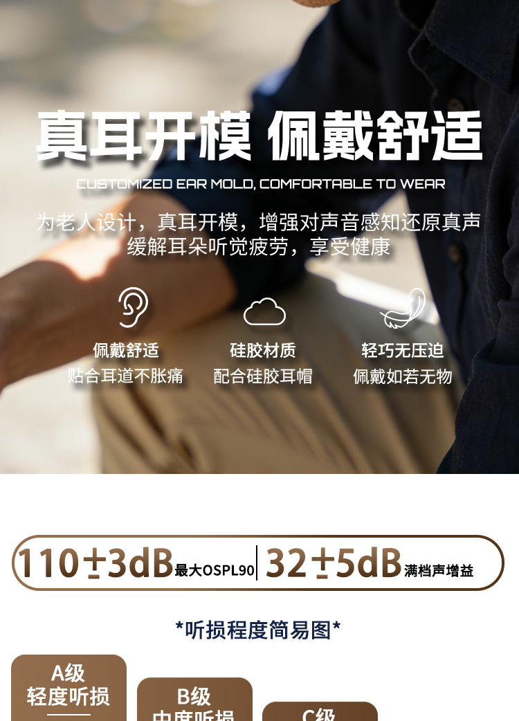 蓝牙助听器悦听PRO